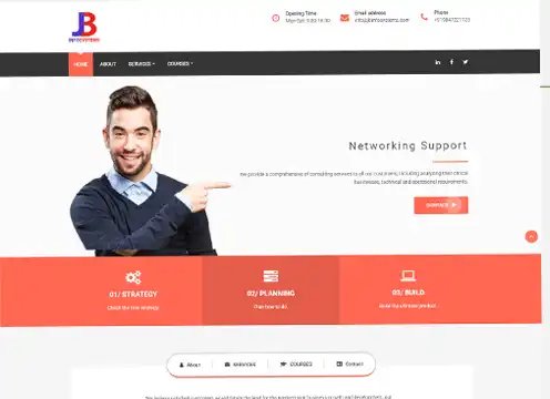 JB Infosystems website